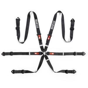 BRN0002B0_K01_01Sparco Competition H-2 PD Steel - 6 point Harness