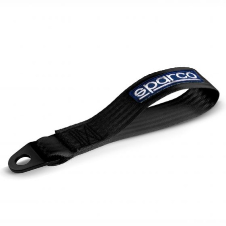 Sparco петля буксировочная, черный