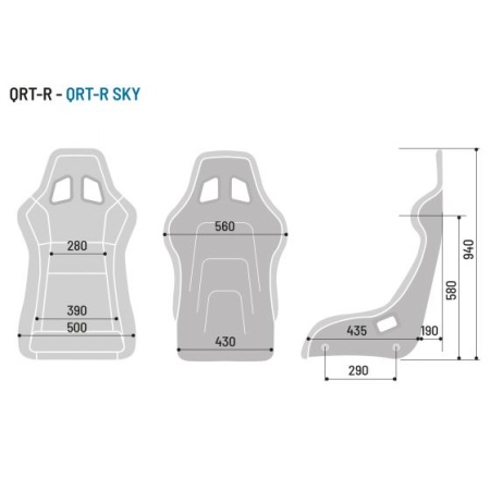 Sparco QRT-R Кресло для симрейсинга